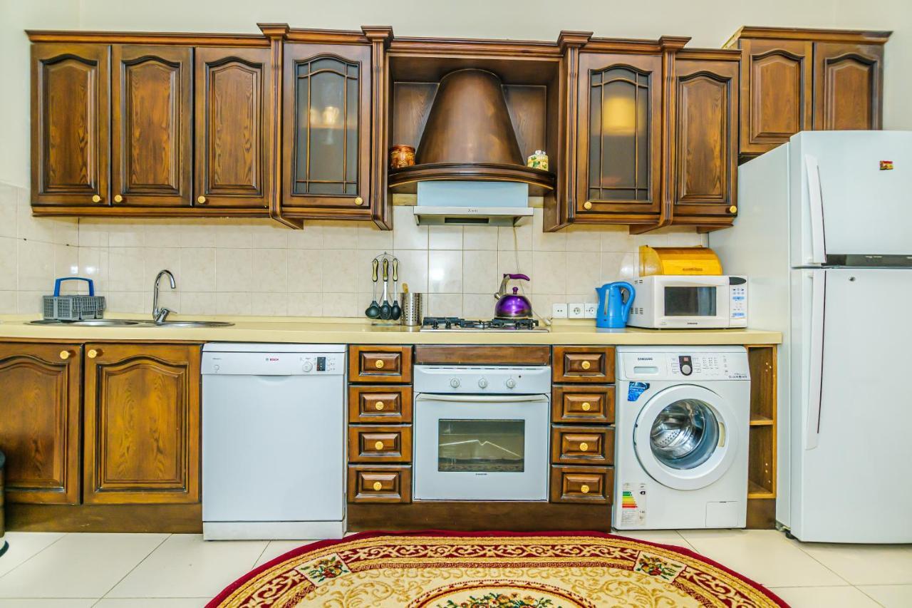 Garden View Apartment Baky Esterno foto
